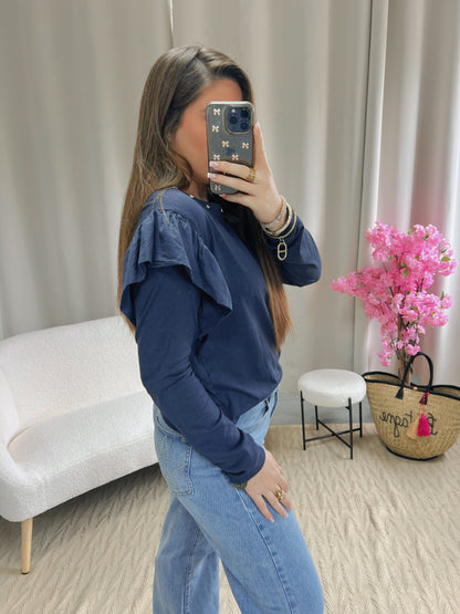 Tee-shirt MILA bleu marine