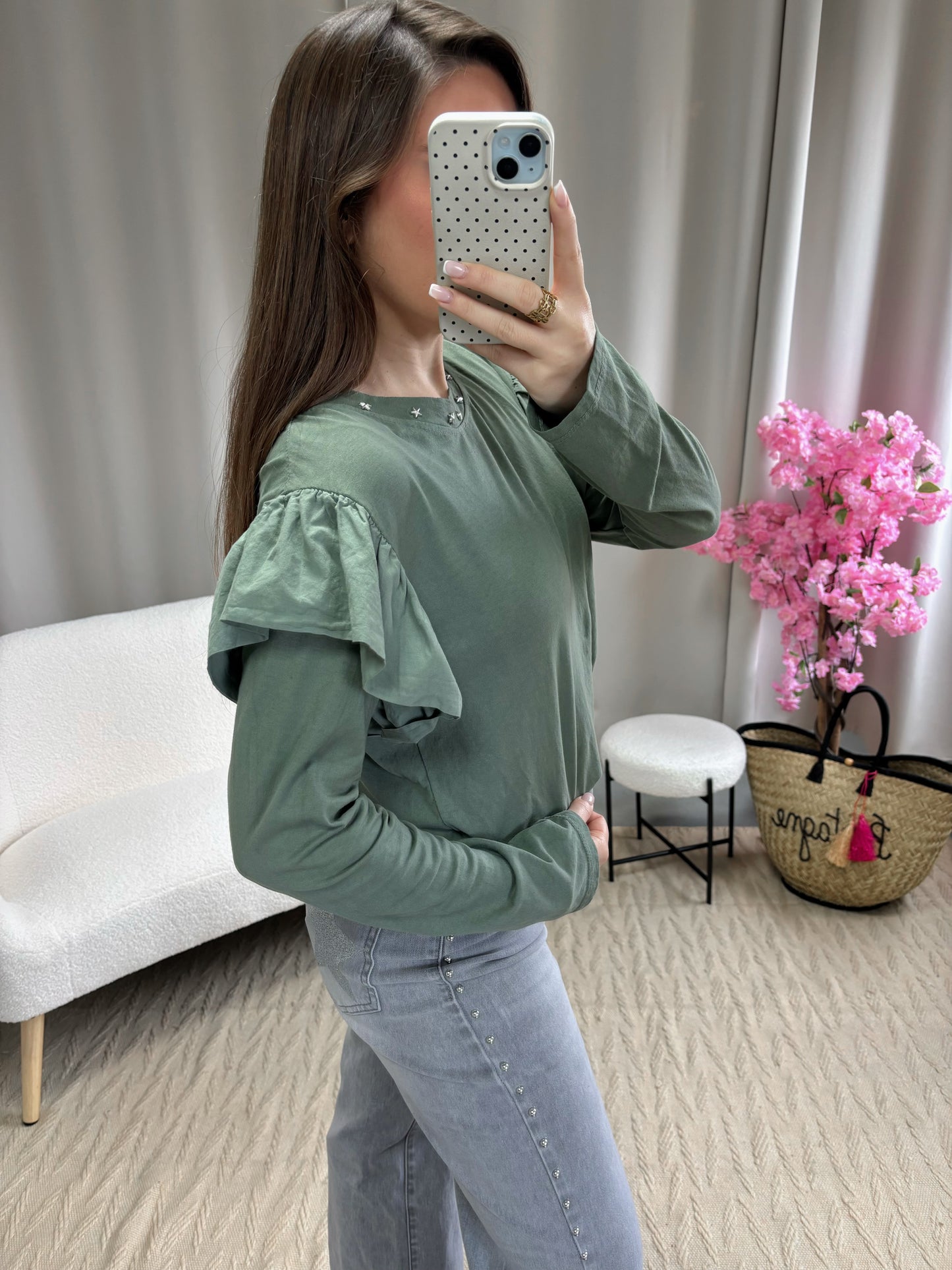 Tee-shirt MILA kaki