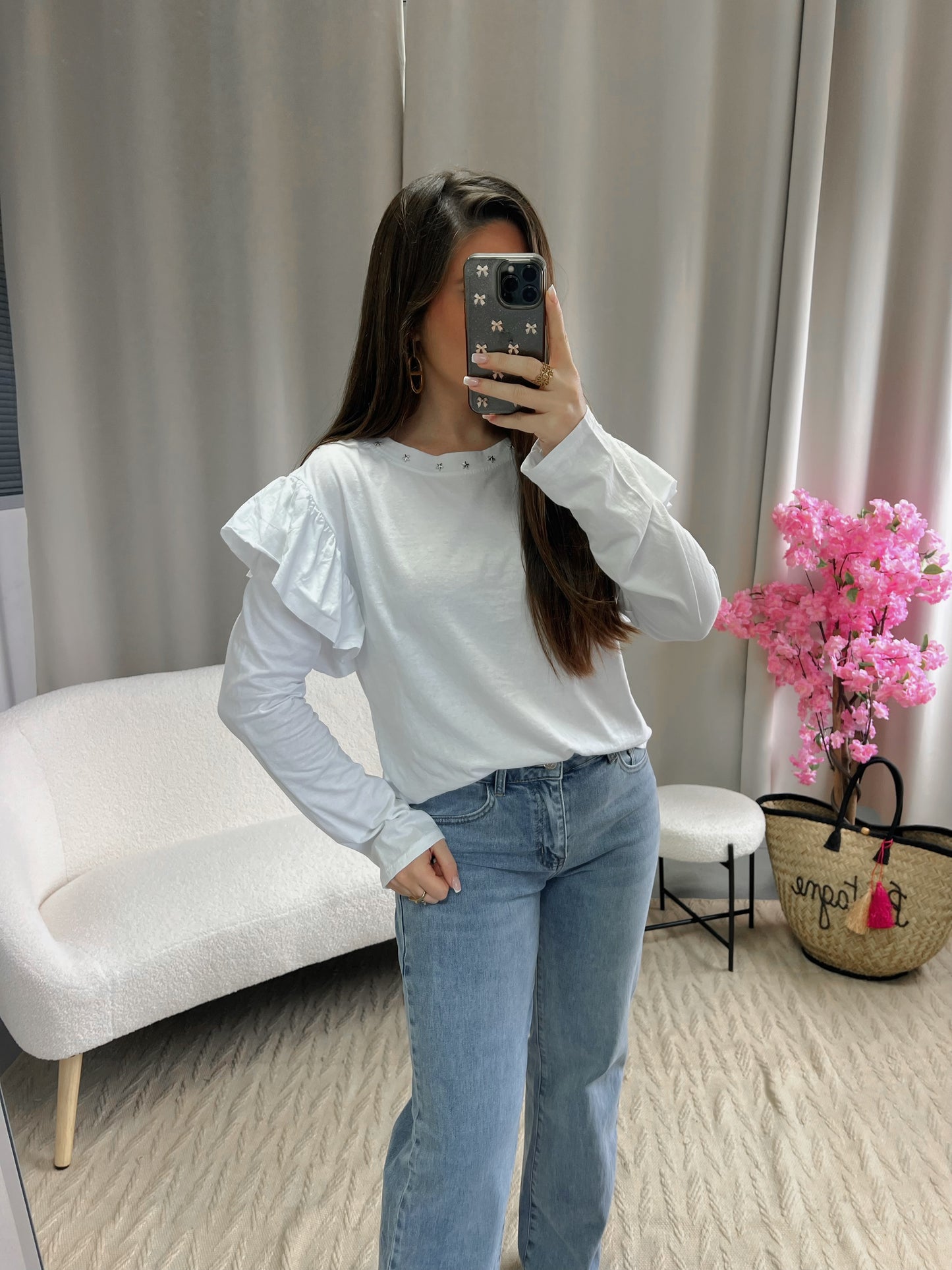 Tee-shirt MILA blanc