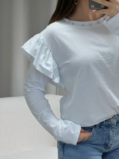Tee-shirt MILA blanc
