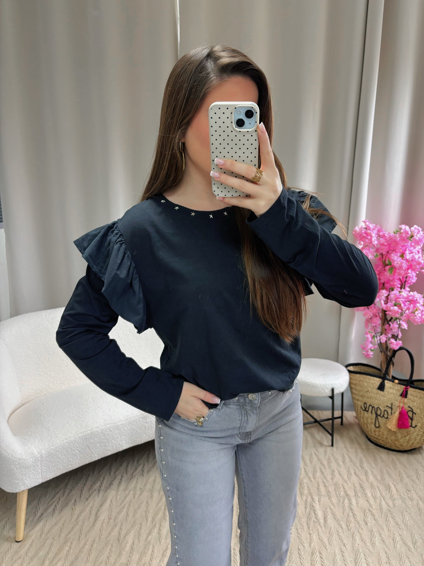 Tee-shirt MILA noir