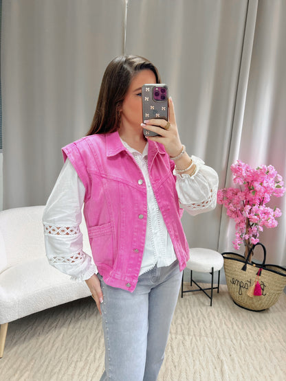 Veste ROCK rose