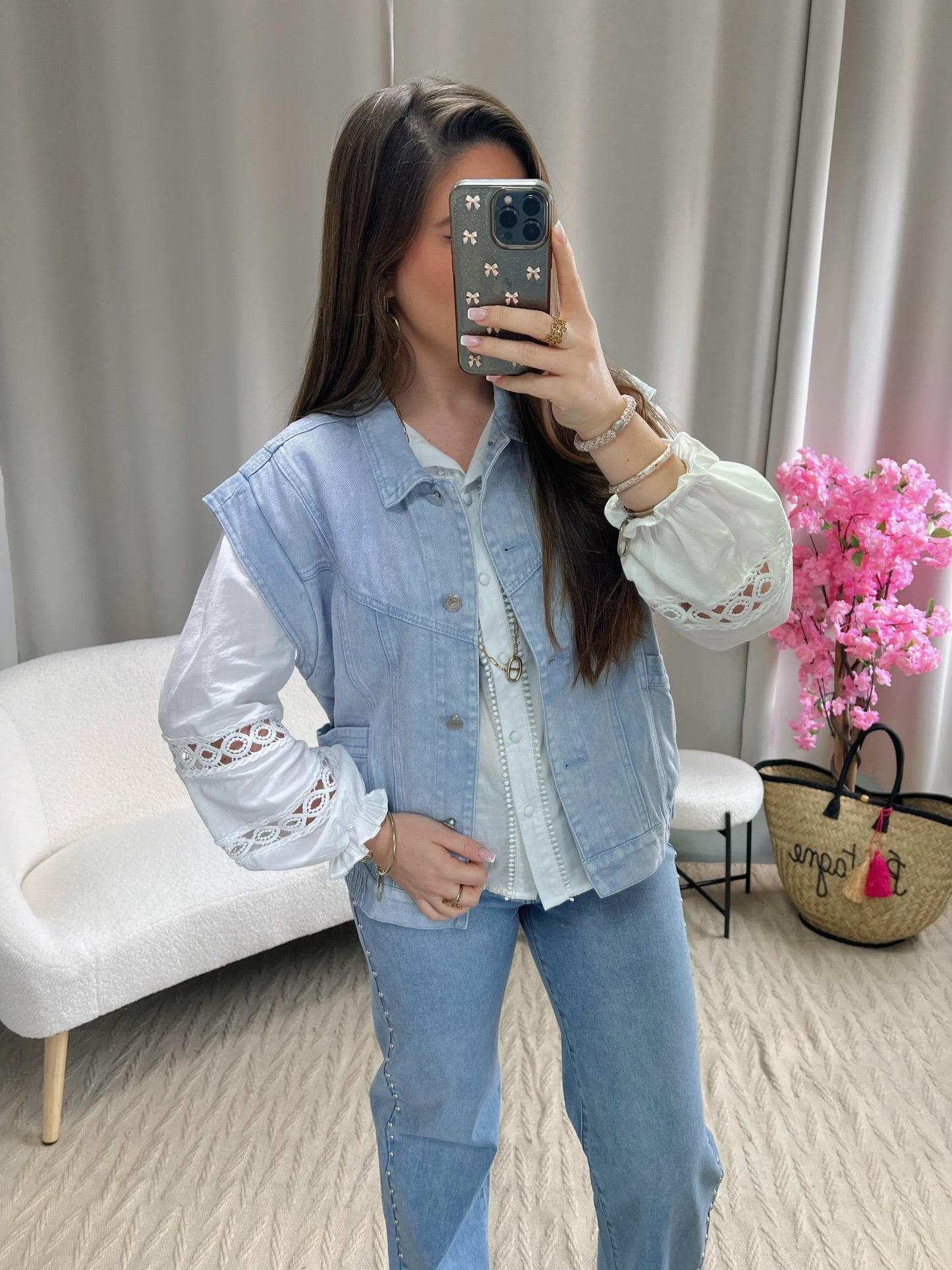 Veste ROCK bleu