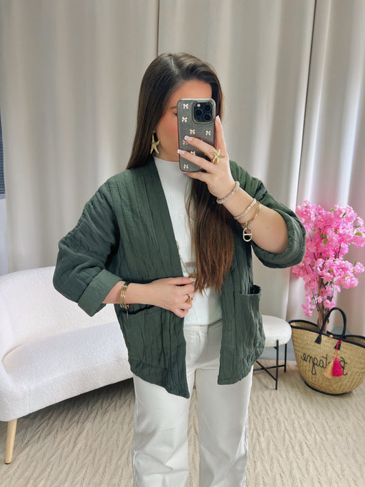 Veste ALBA kaki foncé