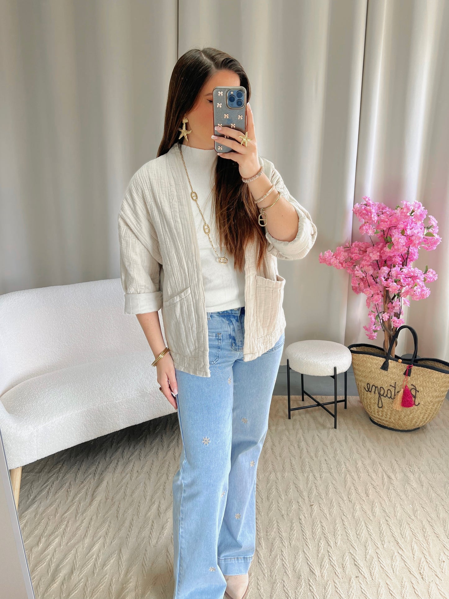 Veste ALBA beige