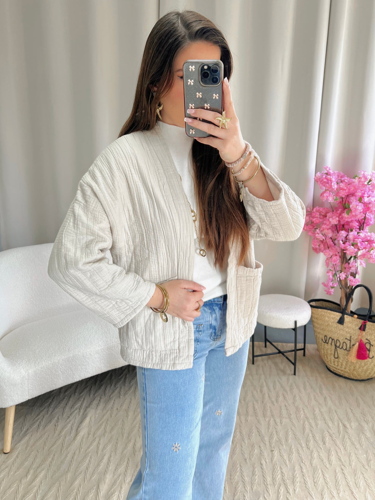 Veste ALBA beige