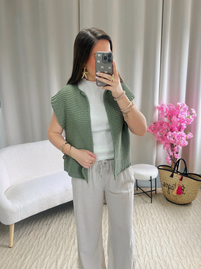 Gilet ROMA kaki