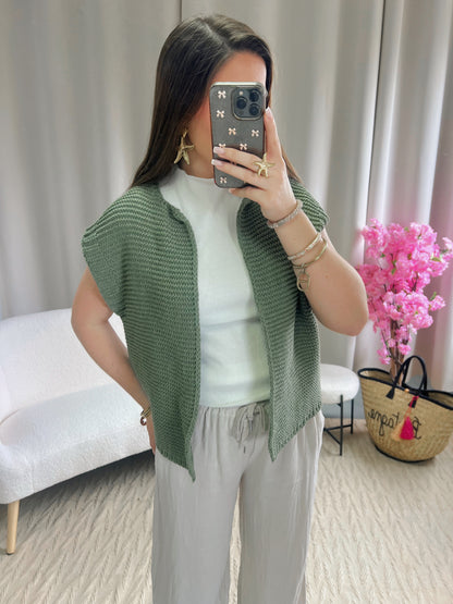 Gilet ROMA kaki