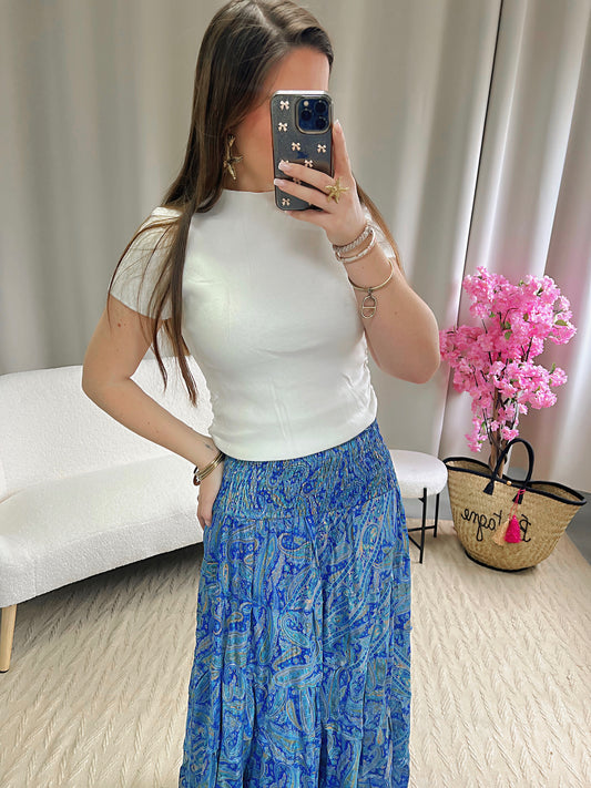 Top CLÉO blanc