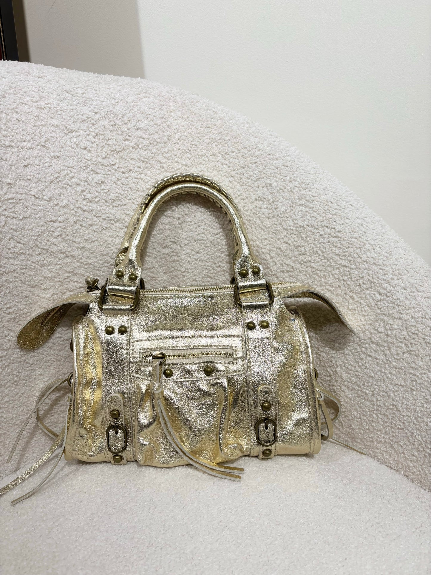Sac PANAM doré irisé petit modèle