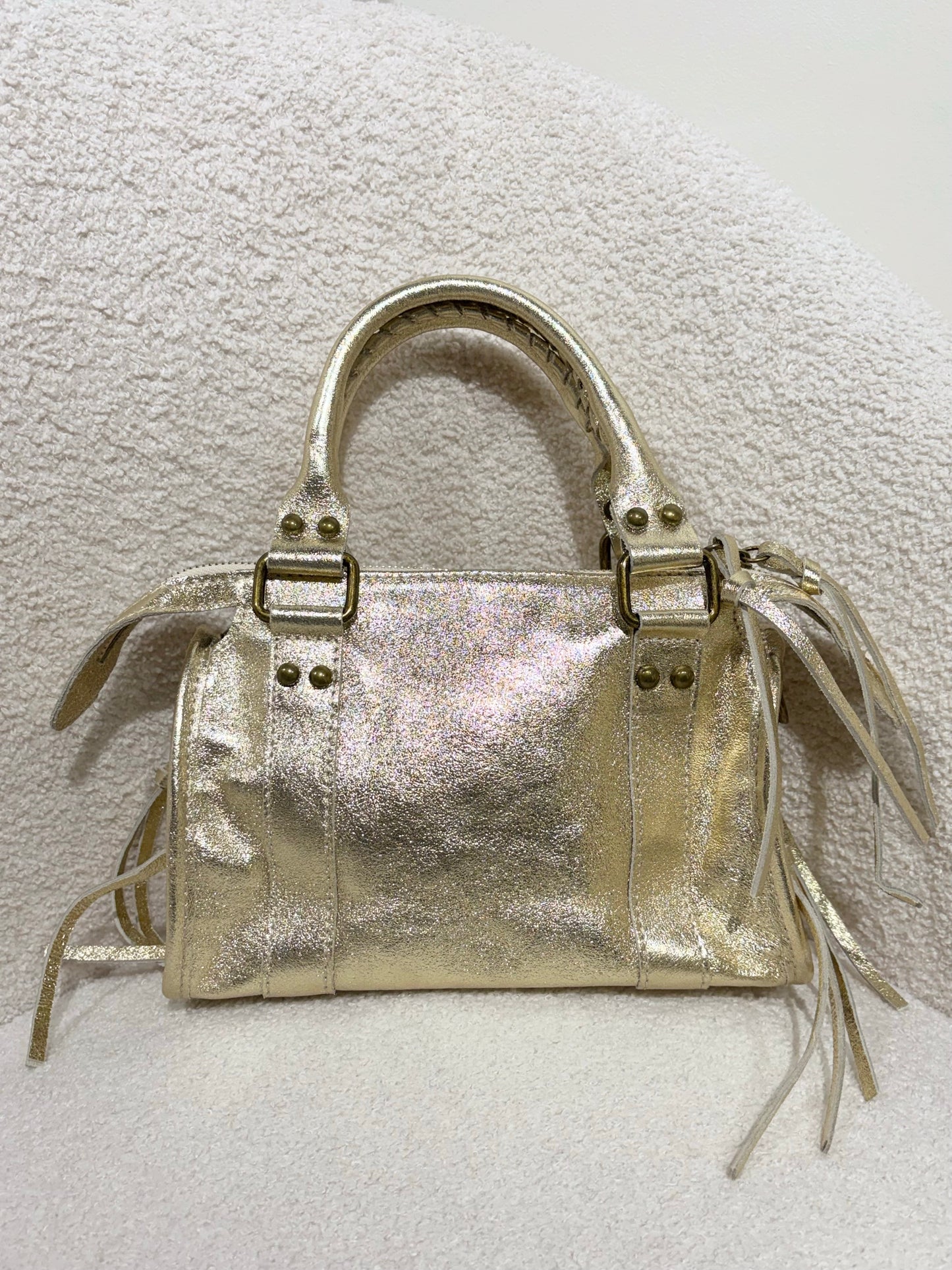 Sac PANAM doré irisé petit modèle