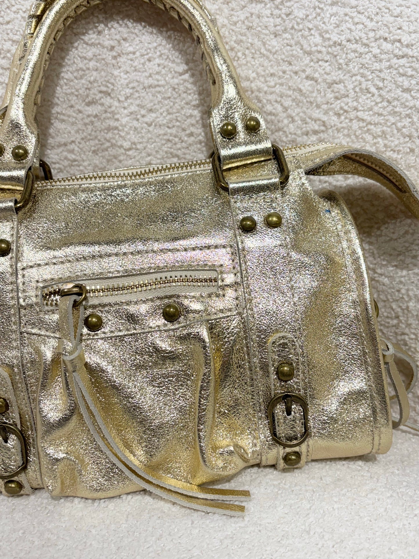 Sac PANAM doré irisé petit modèle