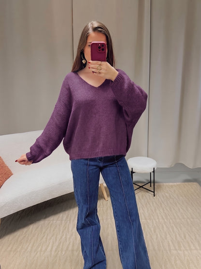 Pull KIRBY mauve