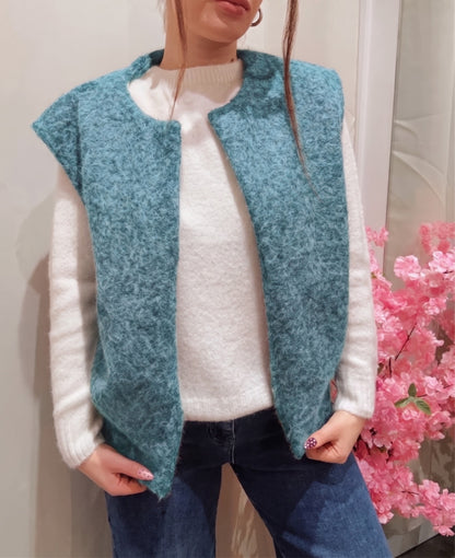 Veste ROMY turquoise