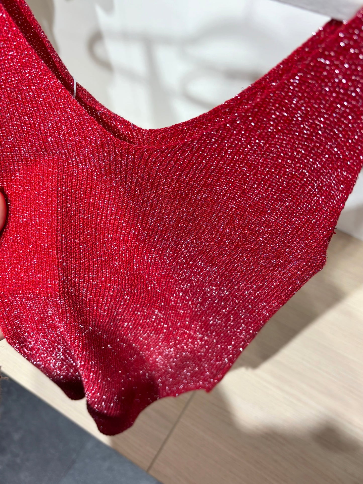 Débardeur SHINE rouge