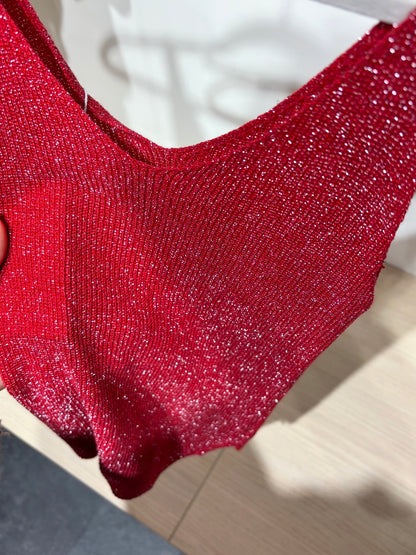 Débardeur SHINE rouge
