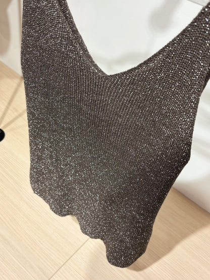 Débardeur SHINE marron