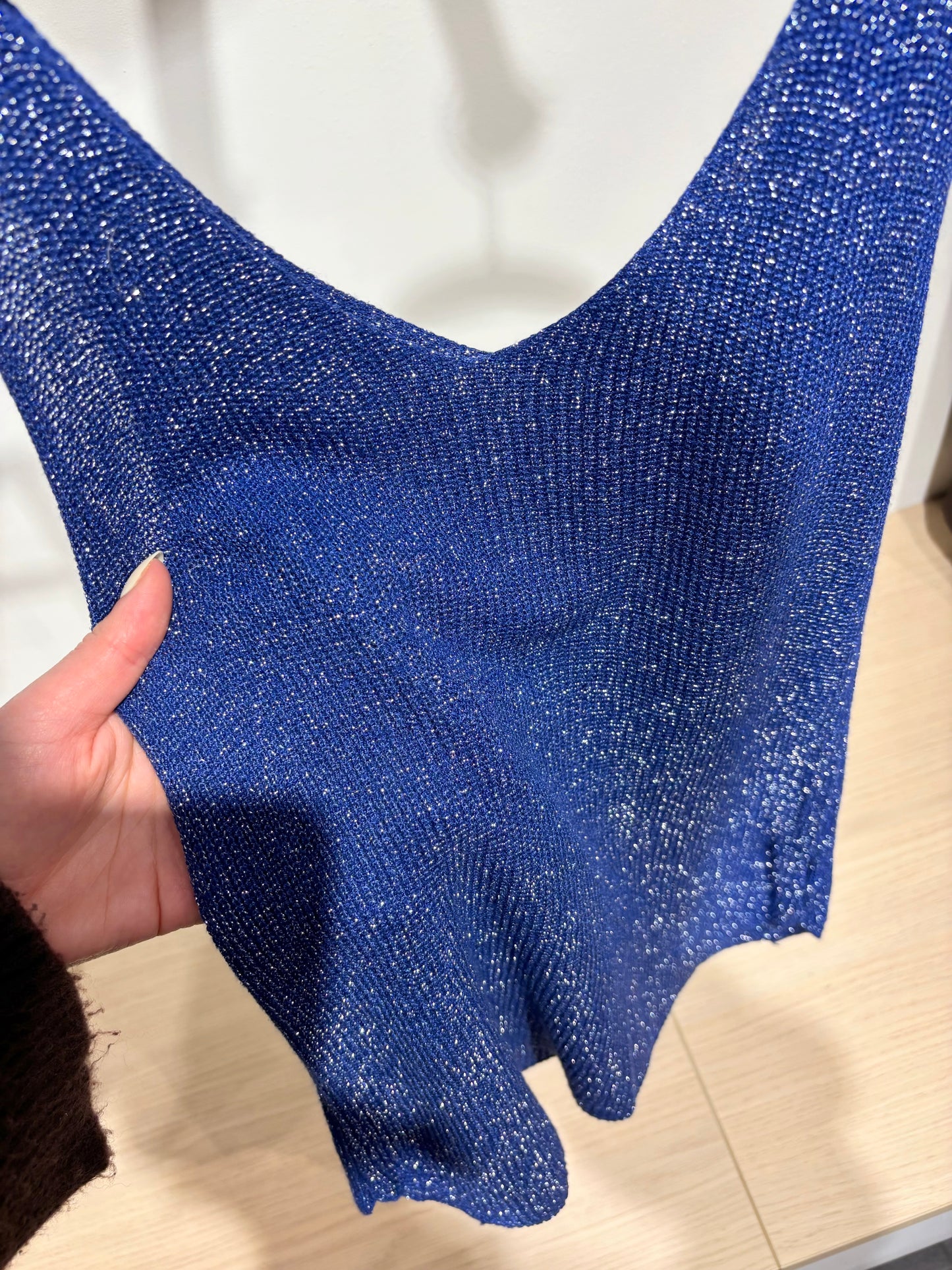 Débardeur SHINE bleu roi