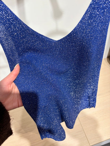 Débardeur SHINE bleu roi