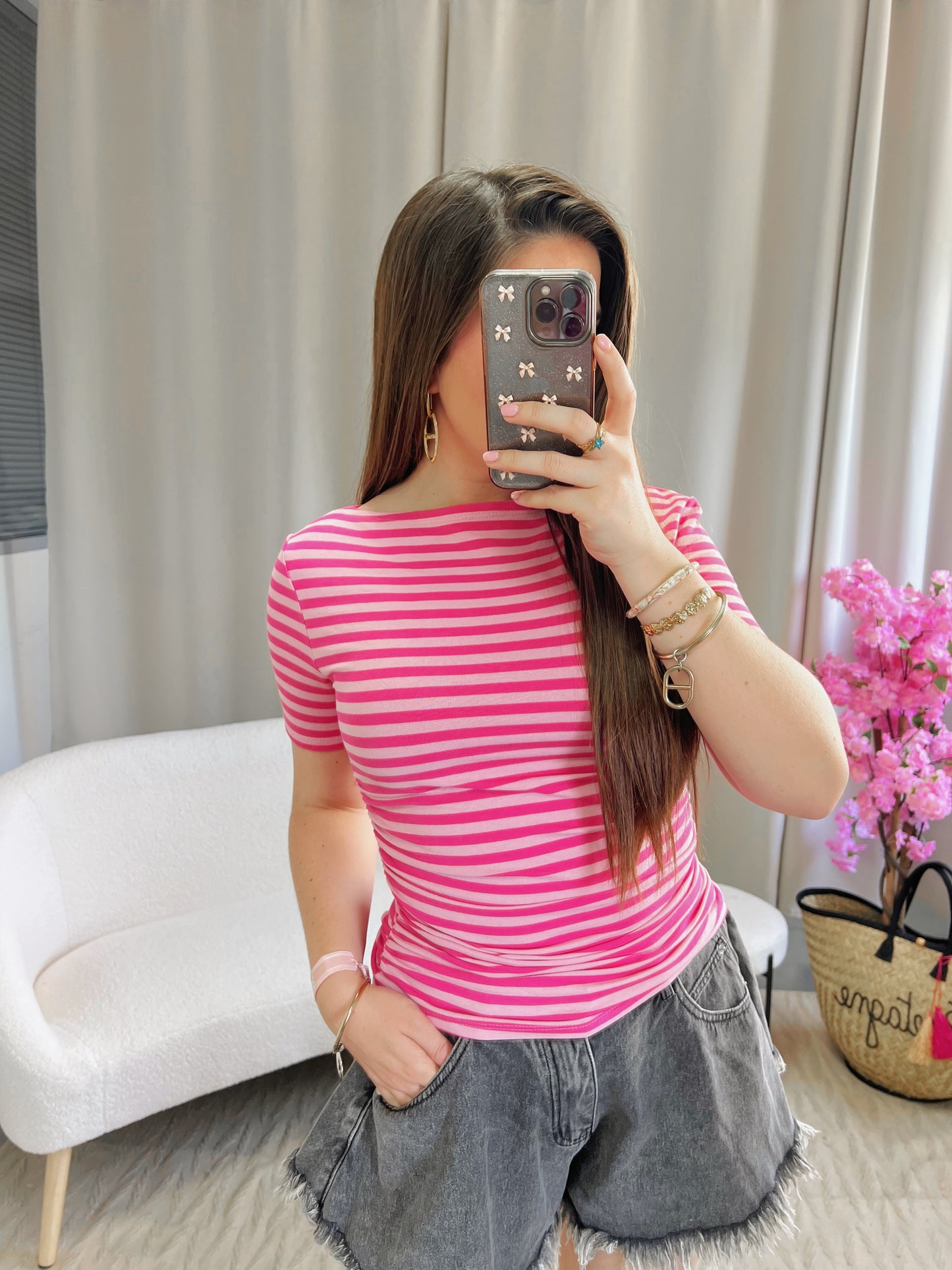 T-shirt MARINE rose
