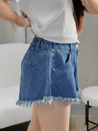 Short DALLAS bleu