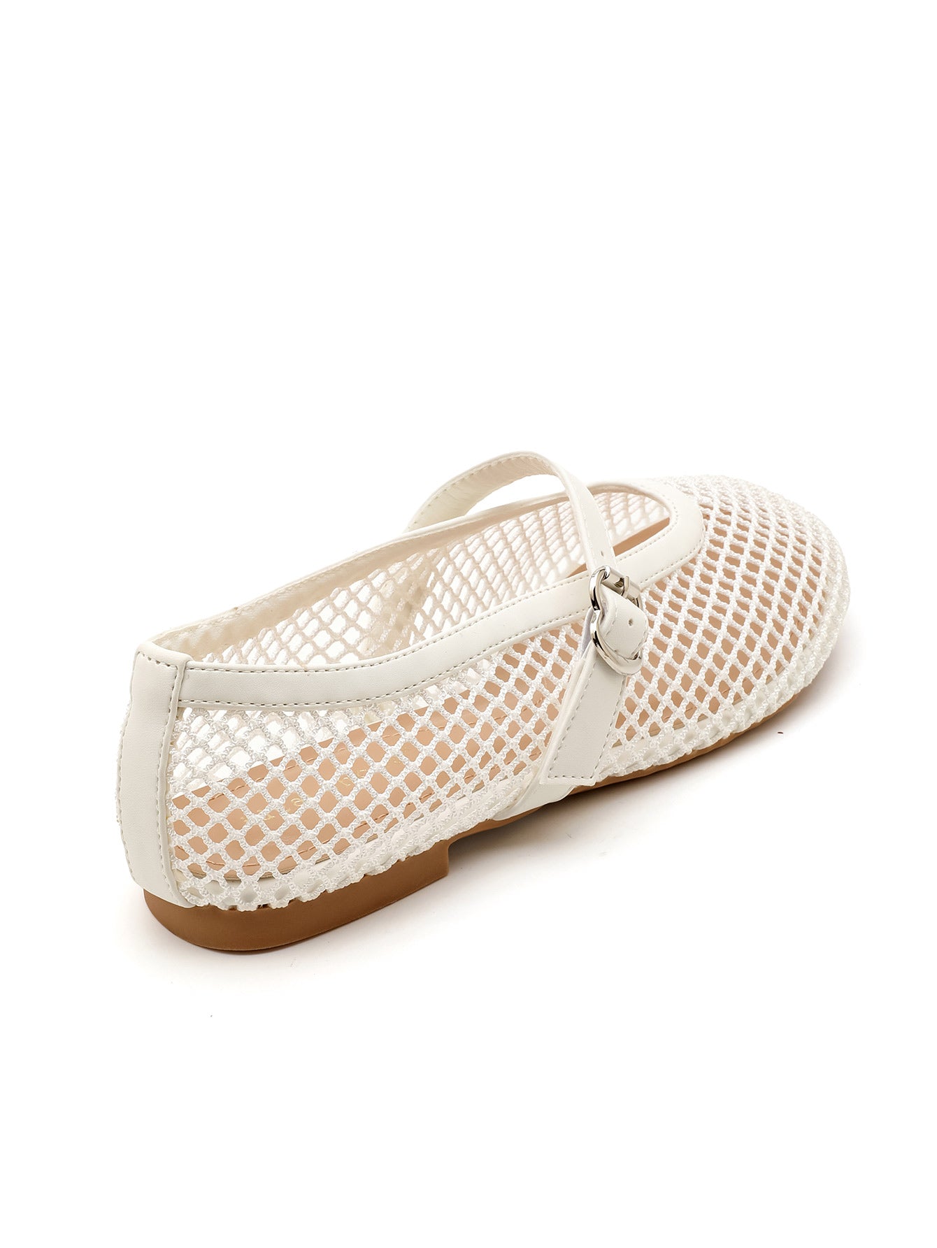 Ballerines RÉSILLE blanche