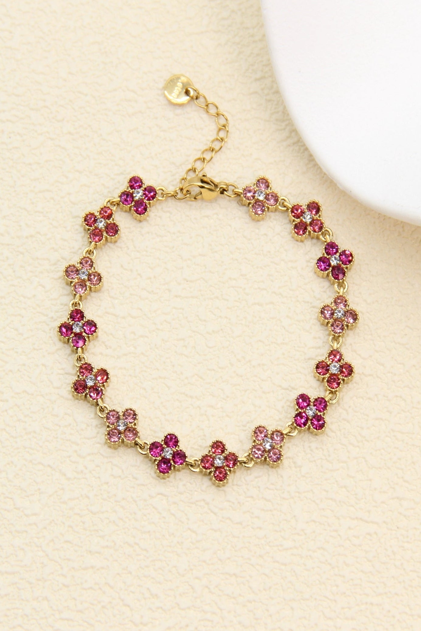 Bracelets STRASS fleurs