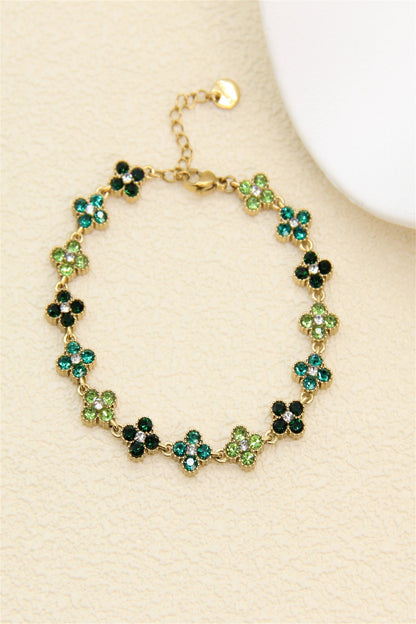 Bracelets STRASS fleurs