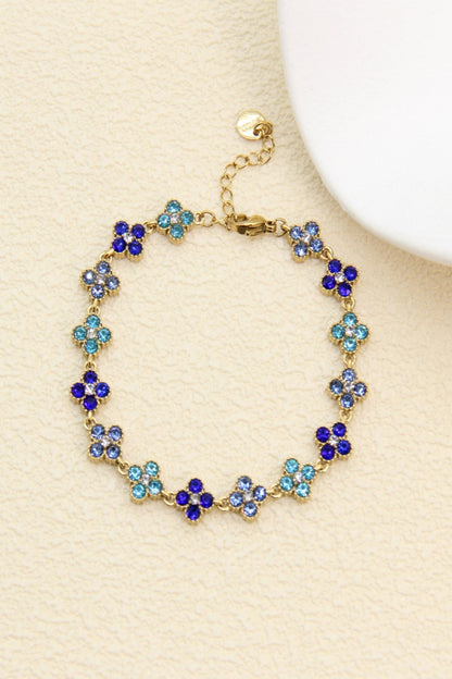 Bracelets STRASS fleurs